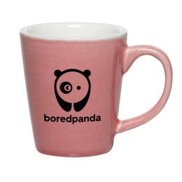 Mug Shot Glass Expresso Cup Stoneware - Pink