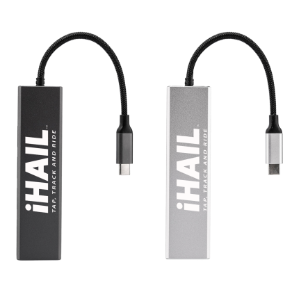 Custom Recycled Super Speed Hub with Data Transfer - All Colors 