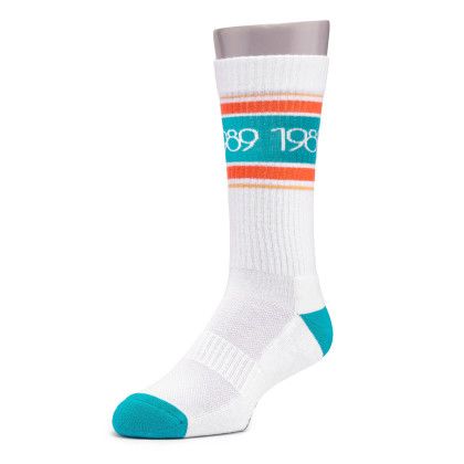 Custom Athletic Cotton Blend Socks - Side View 