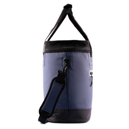 Custom Heavy-Duty Friz XL Cooler Bag - Navy Side View 