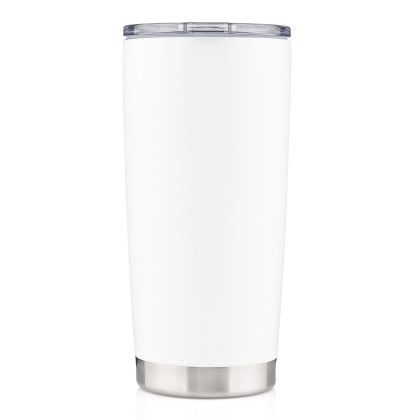 Custom 20 oz Joe Recycled Tumbler - White 