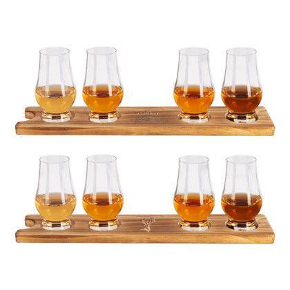 Custom Flight Club Tasting Set - Natural In Use 