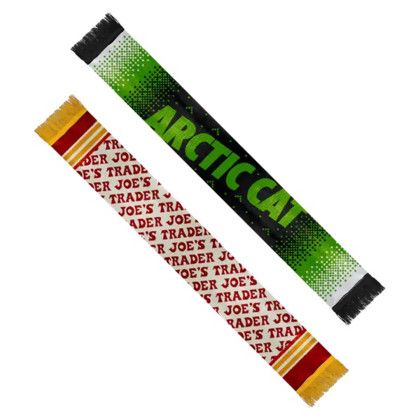 Custom Basecamp 60" Knit Scarf with Elite Fringe