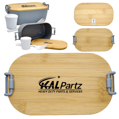 Custom Bamboo Lunch Box