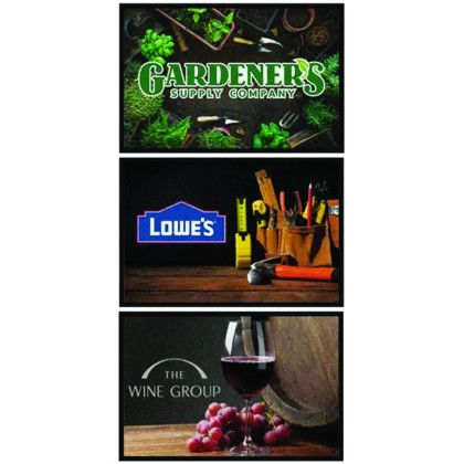 Custom DigiPrint HD Floor Mat 2' x 3' - White Custom DigiPrint HD Floor Mat 2' x 3' - White