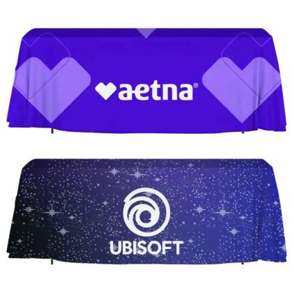 Custom Drape 8ft Table Cloth 