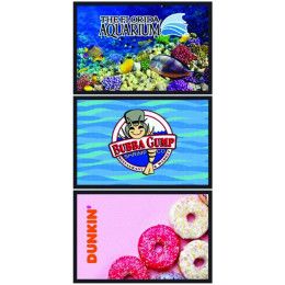 Custom Floor Impressions Floor Mat 4' x 6' - White