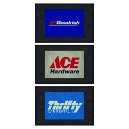 Custom Super Scrape Impressions Floor Mat 4' x 6' - White