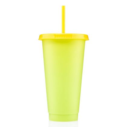 Custom 24 oz Chameleon Tumbler - Yellow 
