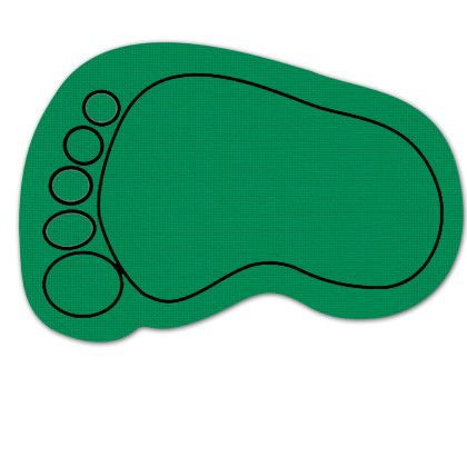 Custom Foot Jar Opener - Full Color - Green