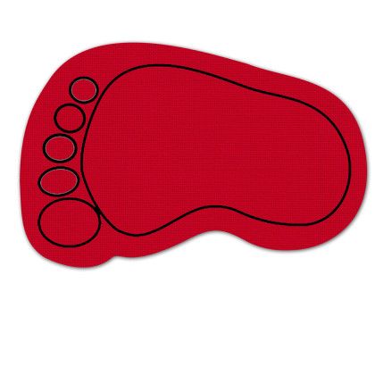 Custom Foot Jar Opener - Full Color - Red