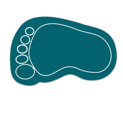 Custom Foot Jar Opener - Full Color - Teal
