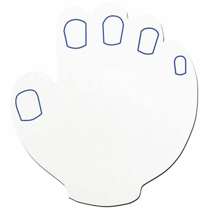 Custom Lend A Hand Jar Opener - White