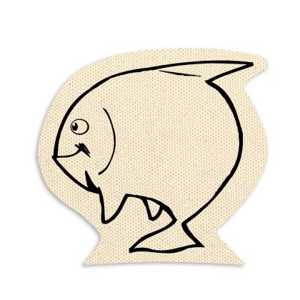 Custom Fish Jar Opener - Full Color - Cream