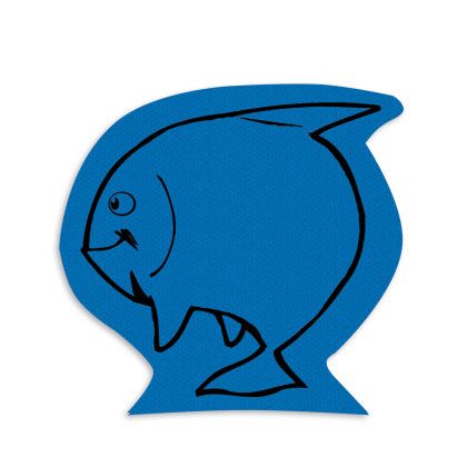 Custom Fish Jar Opener - Full Color - Blue