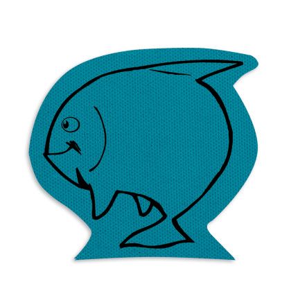 Custom Fish Jar Opener - Full Color - Teal