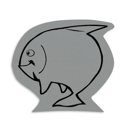 Custom Fish Jar Opener - Full Color - Gray