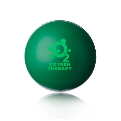 Custom Jumbo Round Foam Stress Balls - Dark Green Custom Jumbo Round Foam Stress Balls - Dark Green