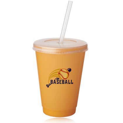 Custom 16 oz. Hombre Color Changing Tumblers - Orange 