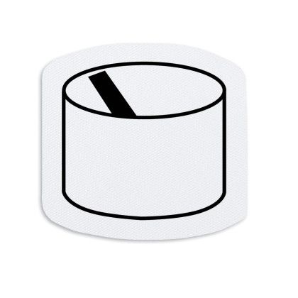 Custom Can or Roll Jar Opener - Full Color - White