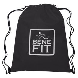 Custom Non-Woven Sports Pack With rPET Material - Black