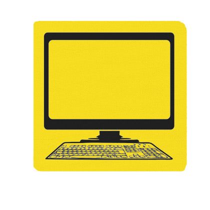 Custom Computer Jar Opener - Full Color - Yellow