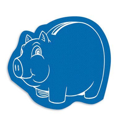 Custom Piggy Jar Opener - Full Color - Blue