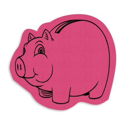 Custom Piggy Jar Opener - Full Color - Pink