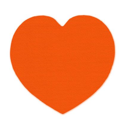 Custom Heart Jar Opener - Orange