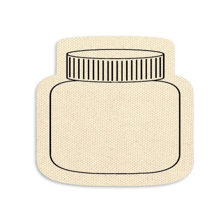 Custom Jar or Bottle Jar Opener - Full Color - Cream