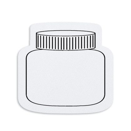 Custom Jar or Bottle Jar Opener - Full Color - White