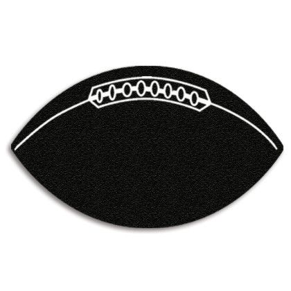 Custom Football Jar Opener - Full Color - Black