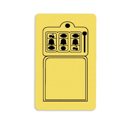 Custom Slot Machine Jar Opener - Full Color - Yellow