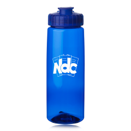 Custom Celina 26 oz. Recycled Plastic Bottles - Blue 