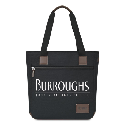 Custom Heritage Supply Co. Legacy Tote - Black Front view