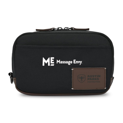 Custom Heritage Supply Co. Legacy Toiletry Bag - Black 