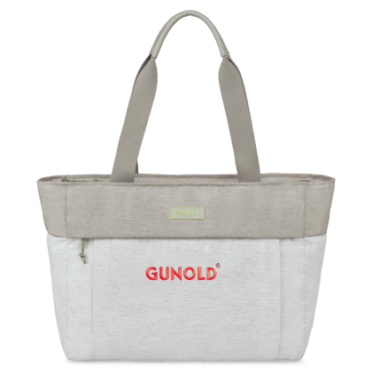 Custom Osprey Arcane Earth Tote - Pediment Grey Front View 