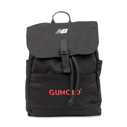 Custom New Balance Canvas Backpack - Black 