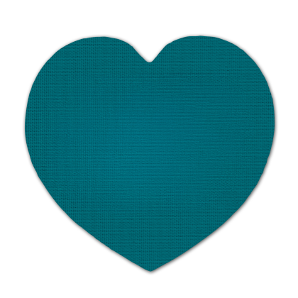 Custom Health & Happiness Heart Jar Opener - Teal