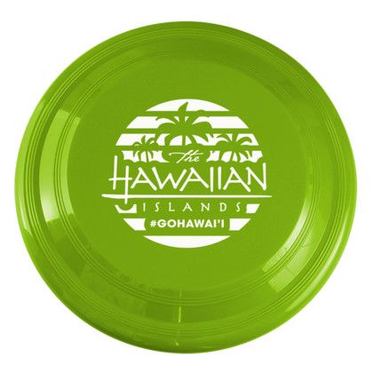 Custom High Flyer 9" Flyer Disk - Lime Green