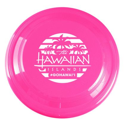 Custom High Flyer 9" Flyer Disk - Hot Pink