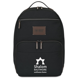 Custom Heritage Supply Co. Legacy Laptop Backpack - Black 