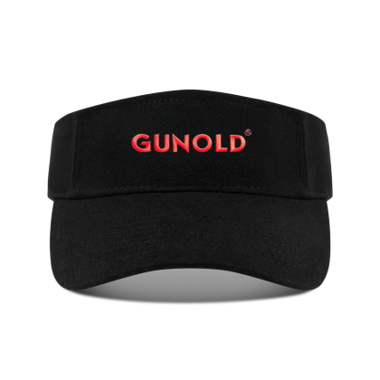 Custom Merrimack Hat Co. Sun & Sport Visor - Black - Front View