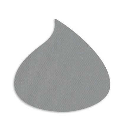 Custom Water Drop or Flame Jar Opener - Full Color - Gray