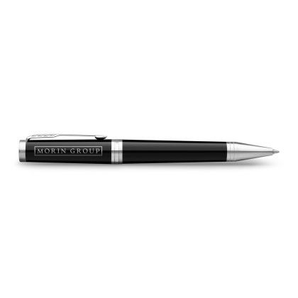 Custom Parker Ingenuity Ballpoint - Black/Chrome
