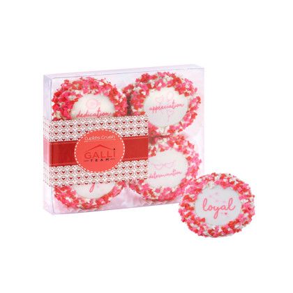 Custom Sweet Sentiments Belgian Chocolate Oreo Gift Box Custom Sweet Sentiments Belgian Chocolate Oreo Gift Box