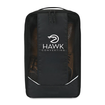 Custom American Tourister Zoom Turbo Shoe Bag - Black Custom American Tourister Zoom Turbo Shoe Bag - Black