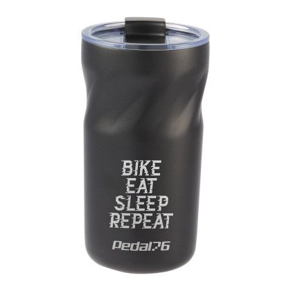 Custom Thalia 16 oz Vacuum Insulated Tumbler - Black
