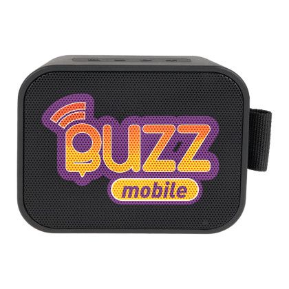 Custom PortaBoom Water-Resistant Bluetooth Speaker - Black Custom PortaBoom Water-Resistant Bluetooth Speaker - Black