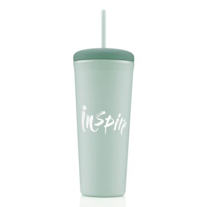 Custom 26 oz Macaron Recycled Tumbler - Green Custom 26 oz Macaron Recycled Tumbler - Green